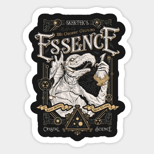 Organic Gelfling Essence Sticker by barrettbiggers